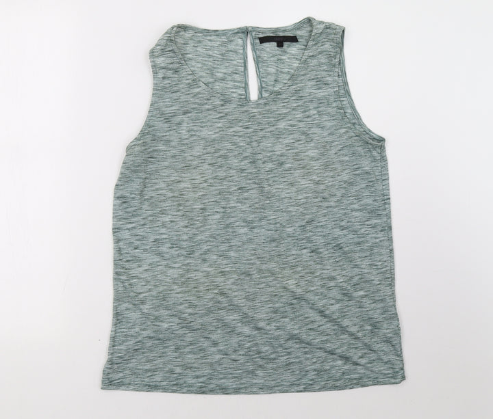 Minimum Womens Green Basic Tank Size L