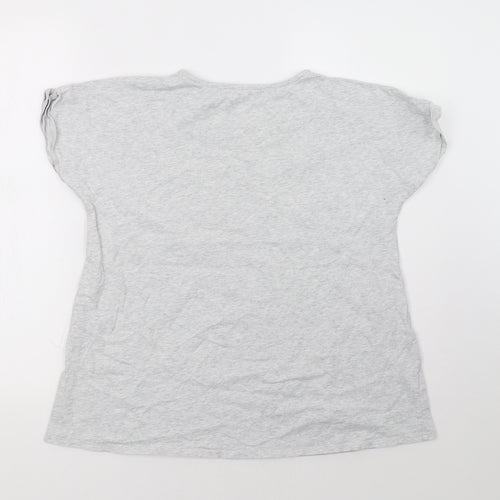 John Lewis Womens Grey    Pyjama Top Size M