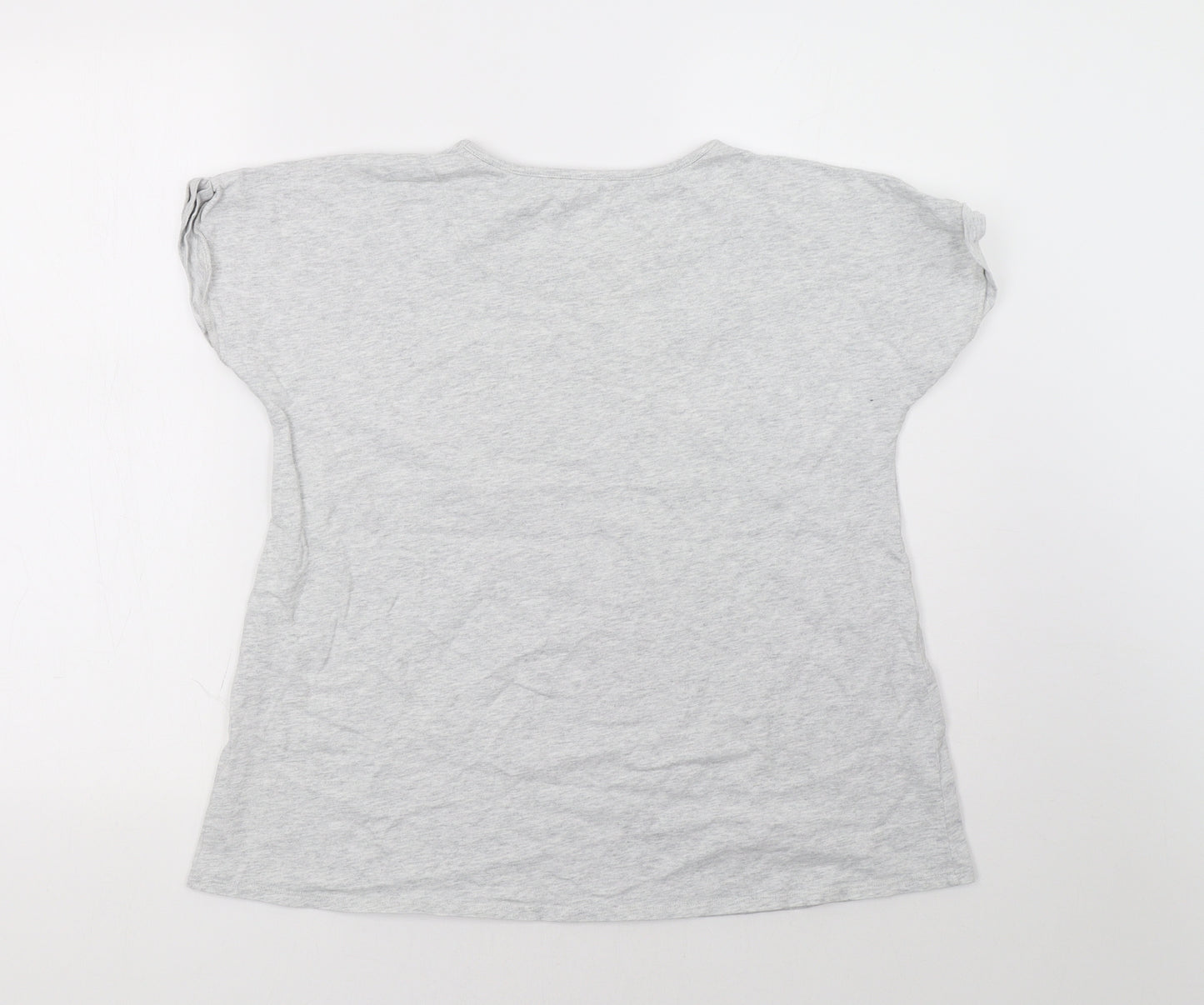 John Lewis Womens Grey    Pyjama Top Size M