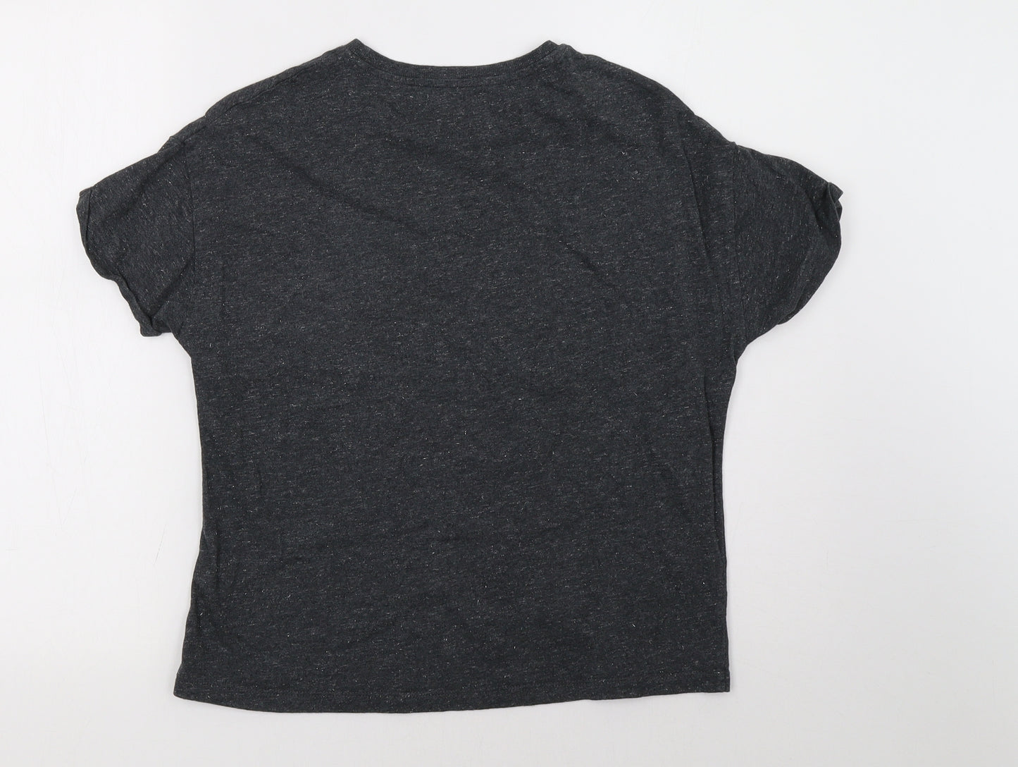 Marks and Spencer Girls Green   Basic T-Shirt Size 13 Years
