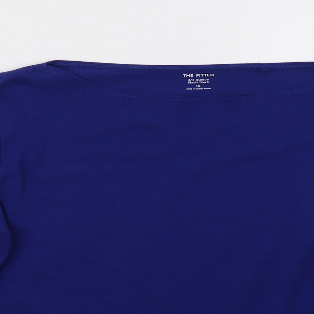 Marks and Spencer Womens Blue   Pullover Sweatshirt Size 16
