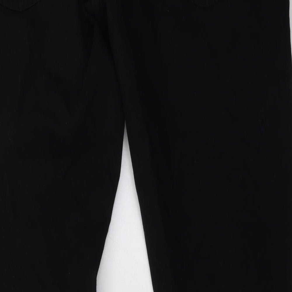 F&F Mens Black  Denim Skinny Jeans Size 32 L34 in