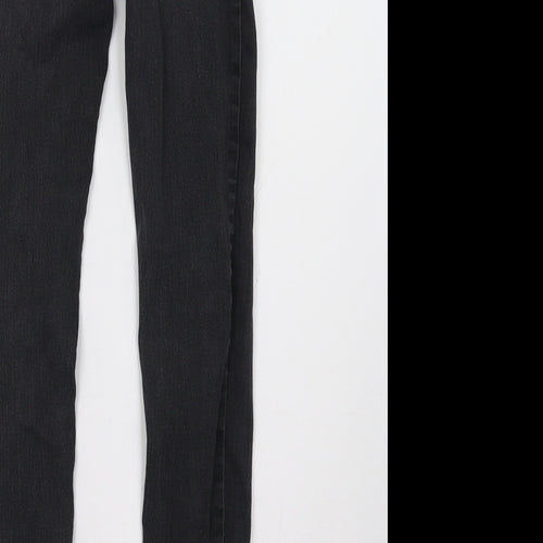 Sainsburys Girls Black  Denim Skinny Jeans Size 10 Years