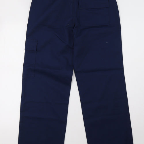 tesco uniform  Womens Blue   Trousers  Size 10 L31 in