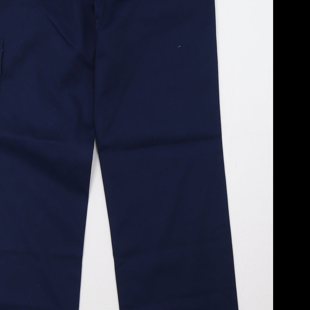 tesco uniform  Womens Blue   Trousers  Size 10 L31 in