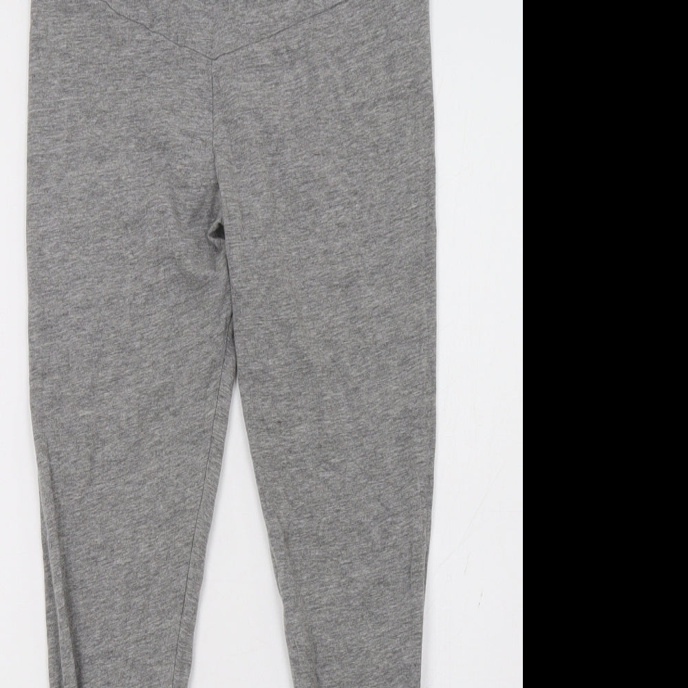 Purpless Maternity Womens Grey    Leggings Size 8 L28 in