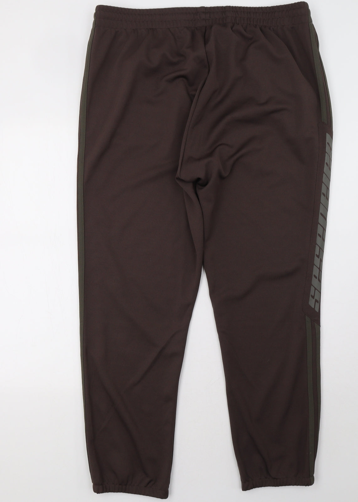 adidas Mens Brown   Jogger Trousers Size XL L32 in