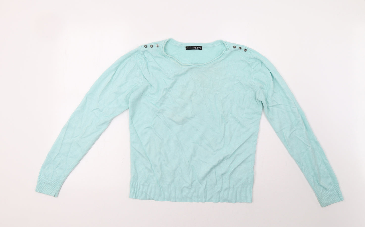 Primark Womens Blue   Pullover Sweatshirt Size 12