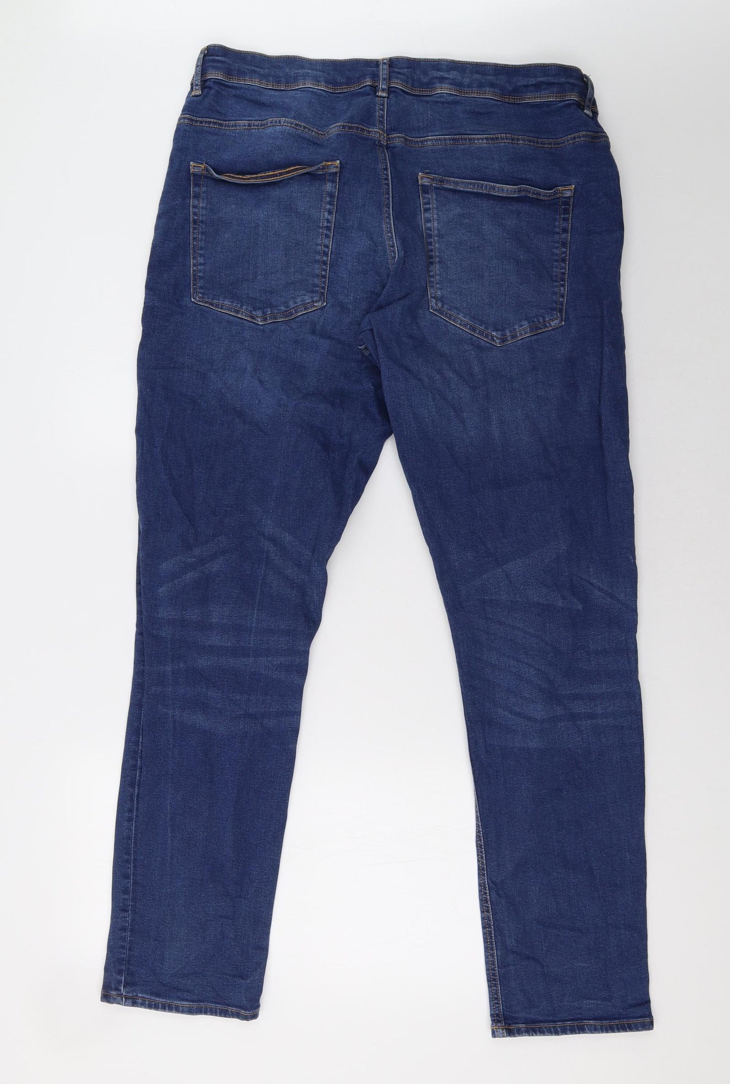 George Mens Blue   Straight Jeans Size 38 L32 in