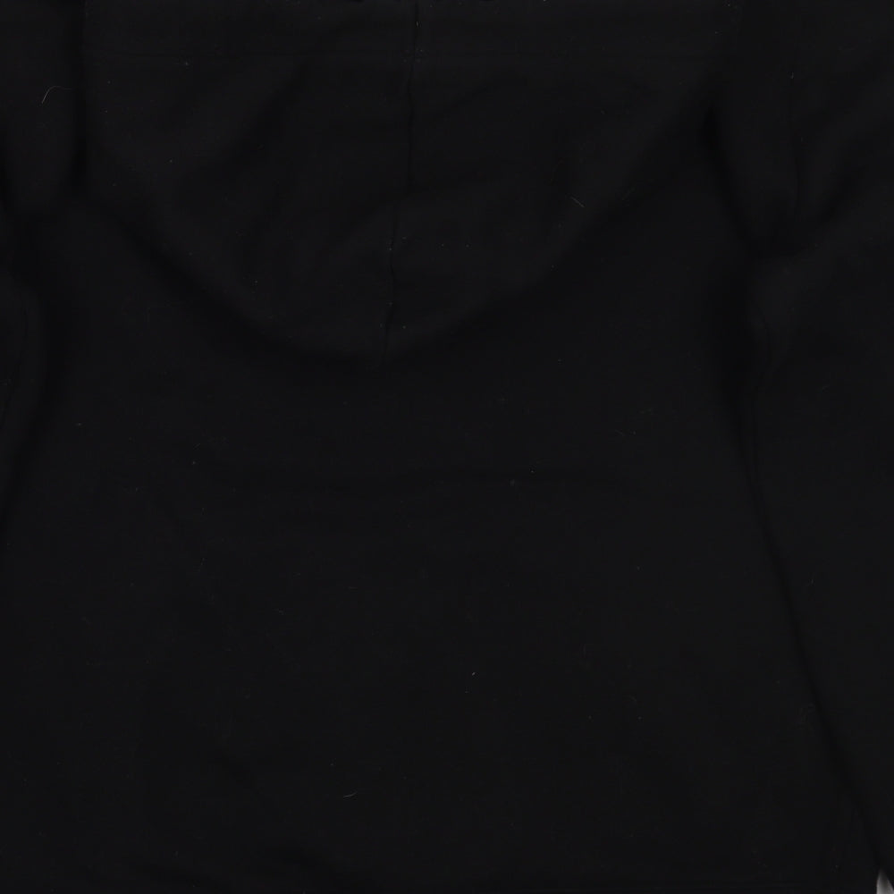 H&M Mens Black   Pullover Hoodie Size L