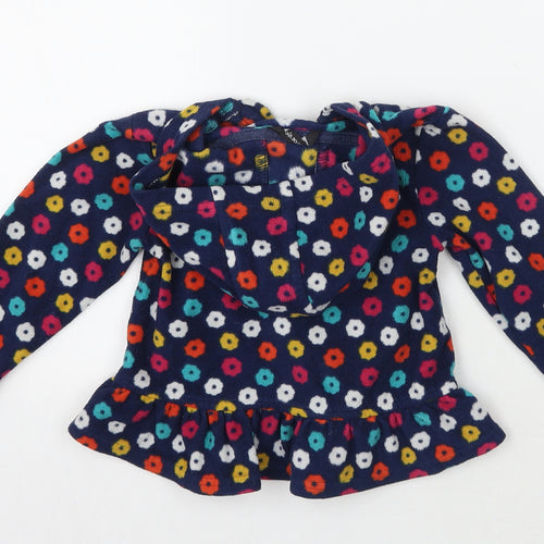 George Girls Blue Floral  Jacket  Size 2 Years