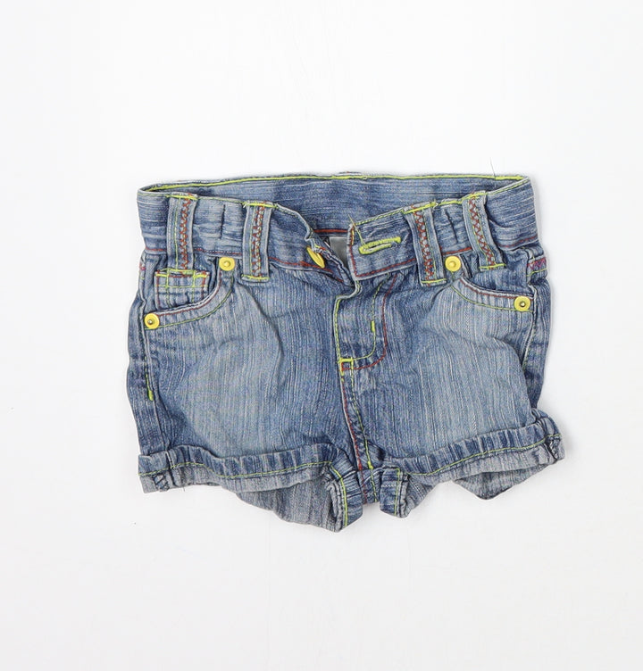 Preworn Baby Blue Cropped Trousers Size 9-12 Months