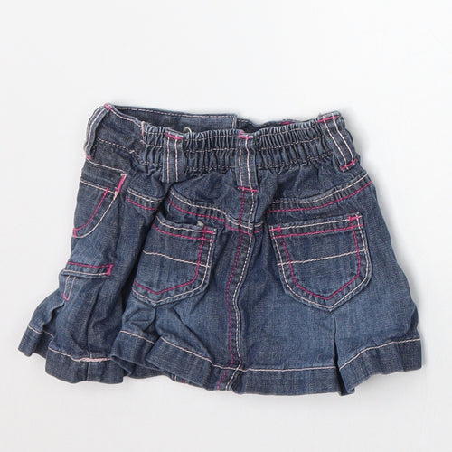 NEXT Girls Blue   A-Line Skirt Size 6-9 Months