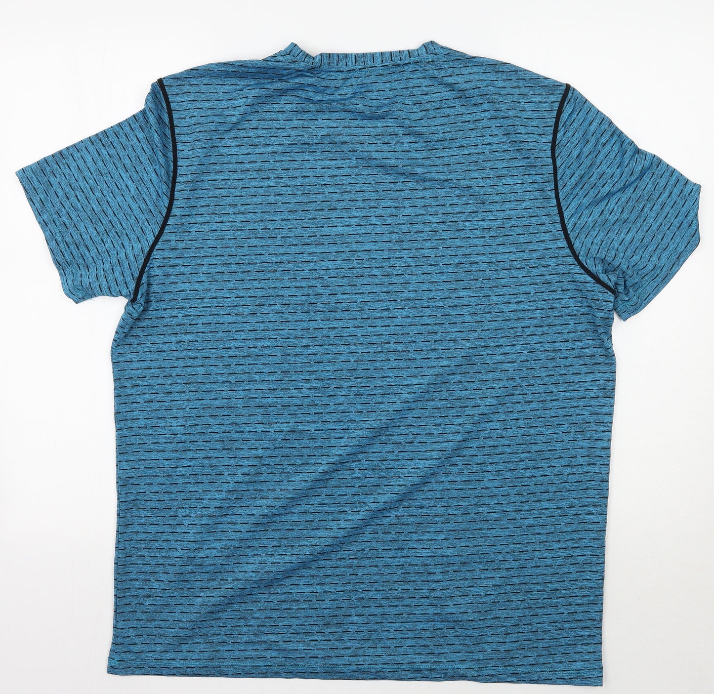 Preworn Mens Blue    T-Shirt Size 4XL