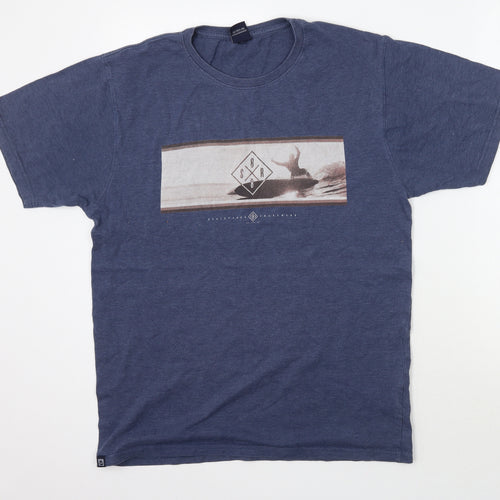 Salt rock Mens Blue    T-Shirt Size XL