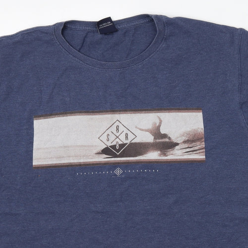 Salt rock Mens Blue    T-Shirt Size XL