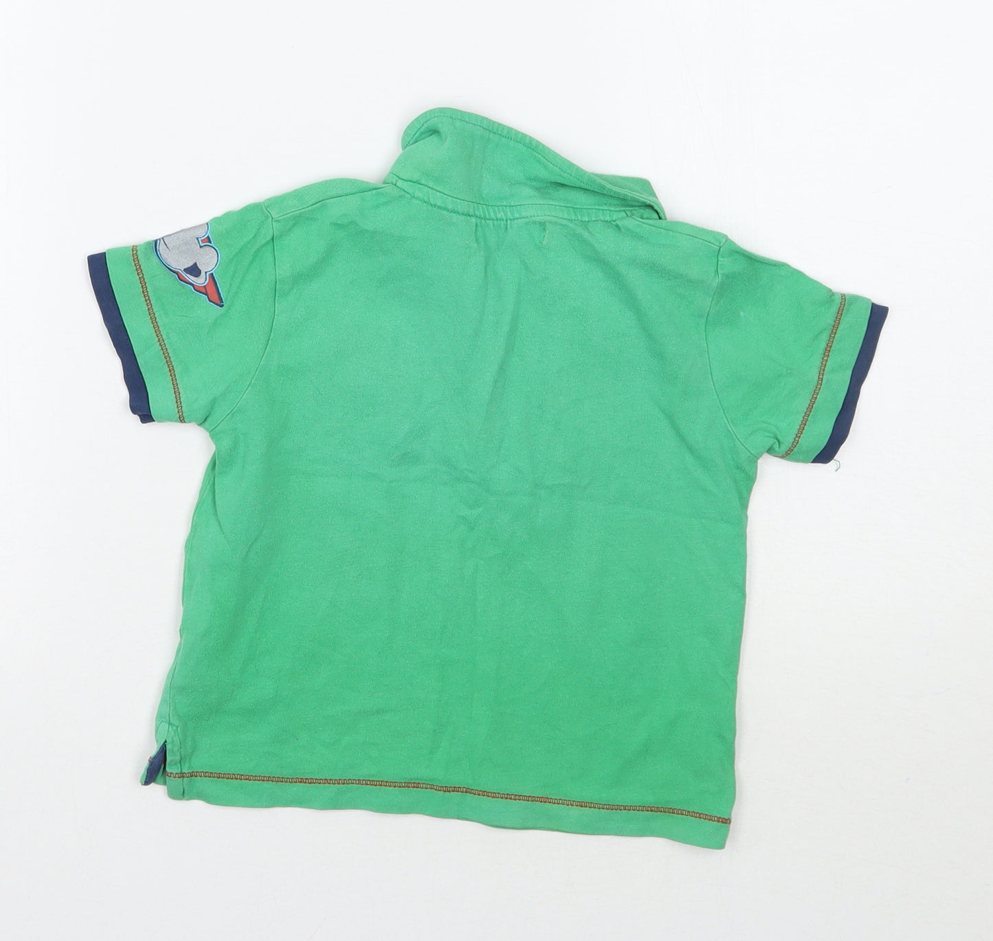 Disney Boys Green   Basic Polo Size 2-3 Years