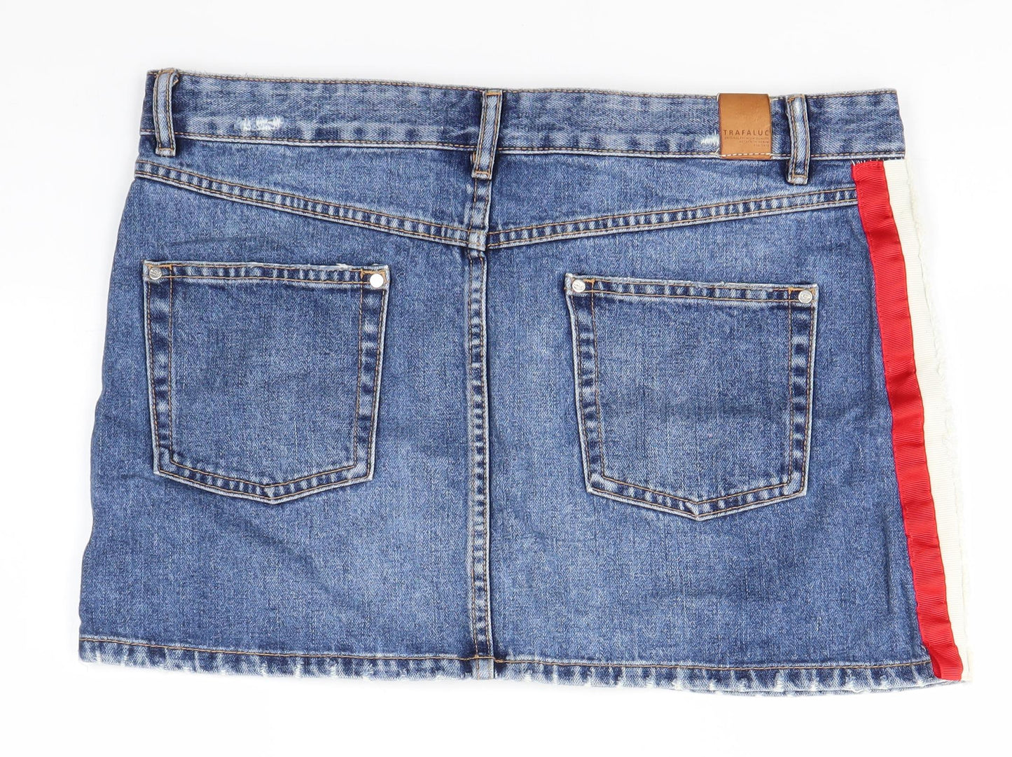Zara Womens Blue   Mini Skirt Size L