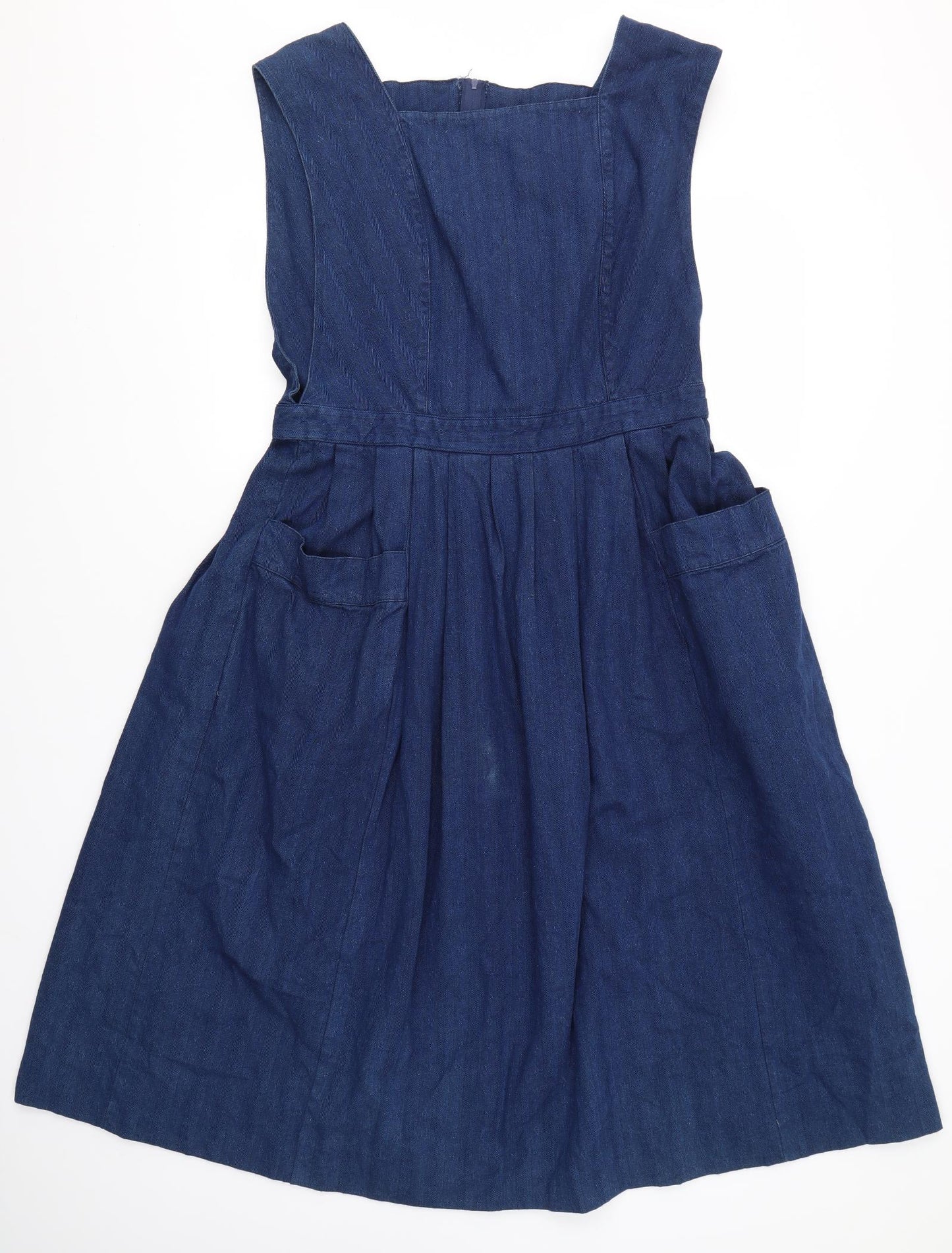 Laura Ashley Womens Blue   A-Line Skirt Size 16