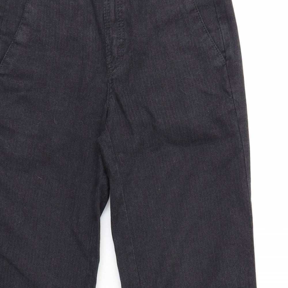 White Stuff Womens Grey   Dress Pants Trousers Size 8 L30 in
