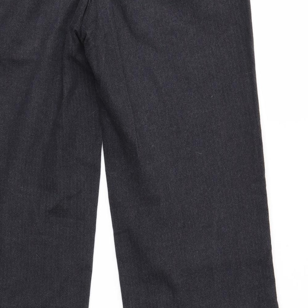 White Stuff Womens Grey   Dress Pants Trousers Size 8 L30 in
