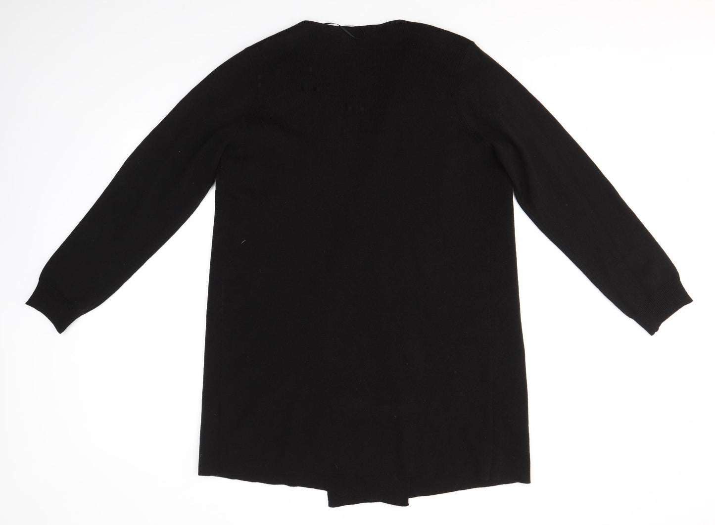 M&S Womens Black   Cardigan Jumper Size L