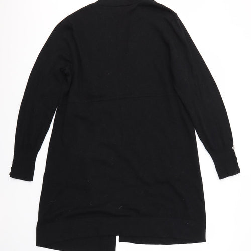 Wallis Womens Black   Cardigan Jumper Size L