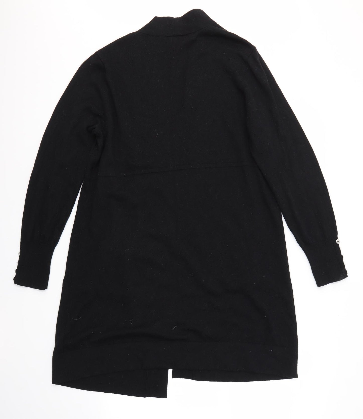 Wallis Womens Black   Cardigan Jumper Size L