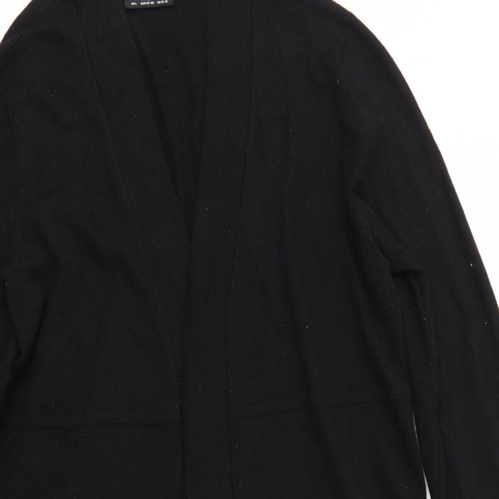 Wallis Womens Black   Cardigan Jumper Size L