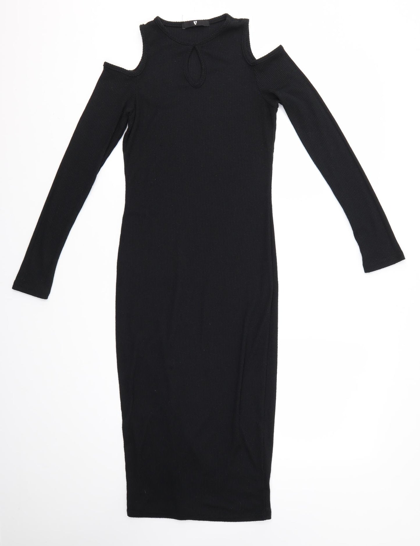 Very Womens Black   Bodycon  Size 10