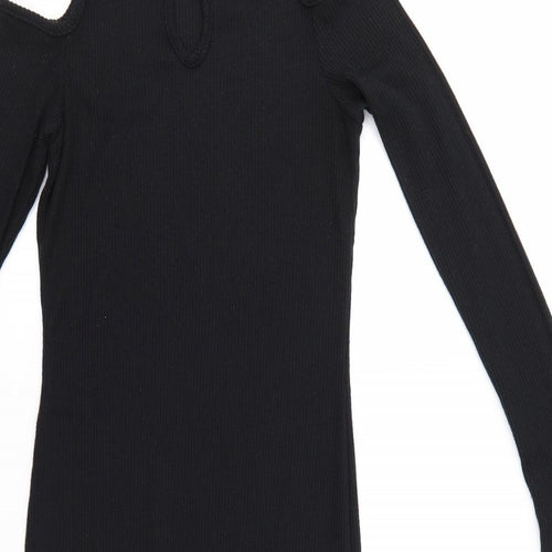 Very Womens Black   Bodycon  Size 10
