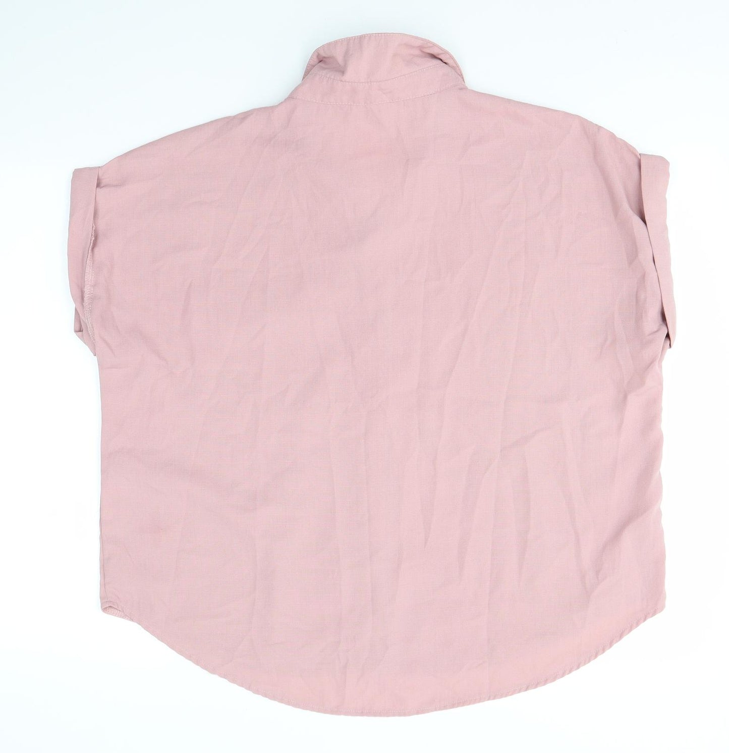 SheIn Womens Pink   Basic Button-Up Size XL