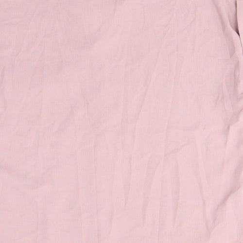 SheIn Womens Pink   Basic Button-Up Size XL