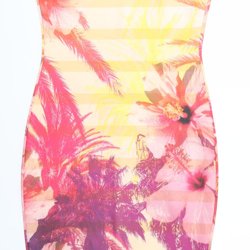 NEXT Womens Multicoloured   Pencil Dress  Size 8