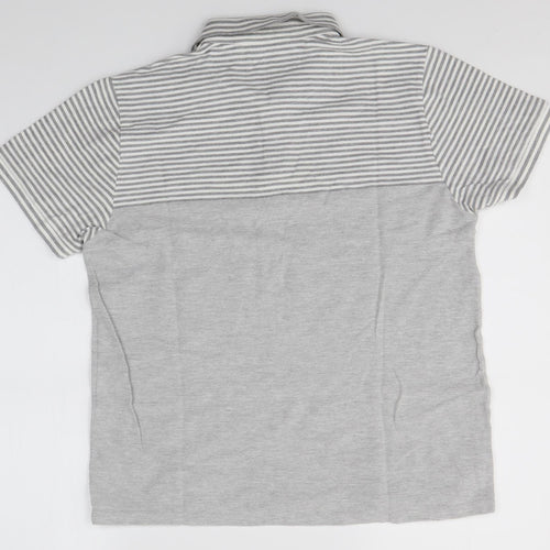 ACW 58 Mens Grey    Polo Size L