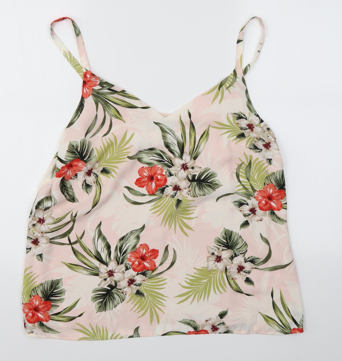 F&F Womens Multicoloured Floral  Camisole Blouse Size 14