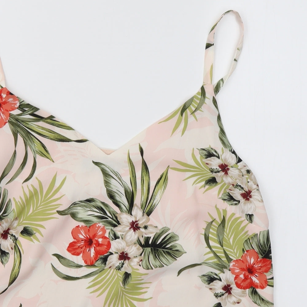F&F Womens Multicoloured Floral  Camisole Blouse Size 14
