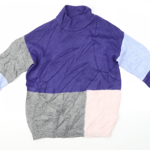 M&S Womens Blue   Pullover Jumper Size S