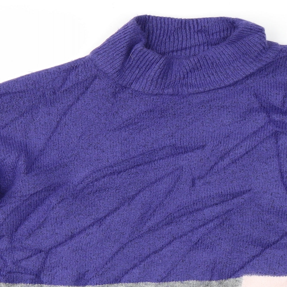 M&S Womens Blue   Pullover Jumper Size S