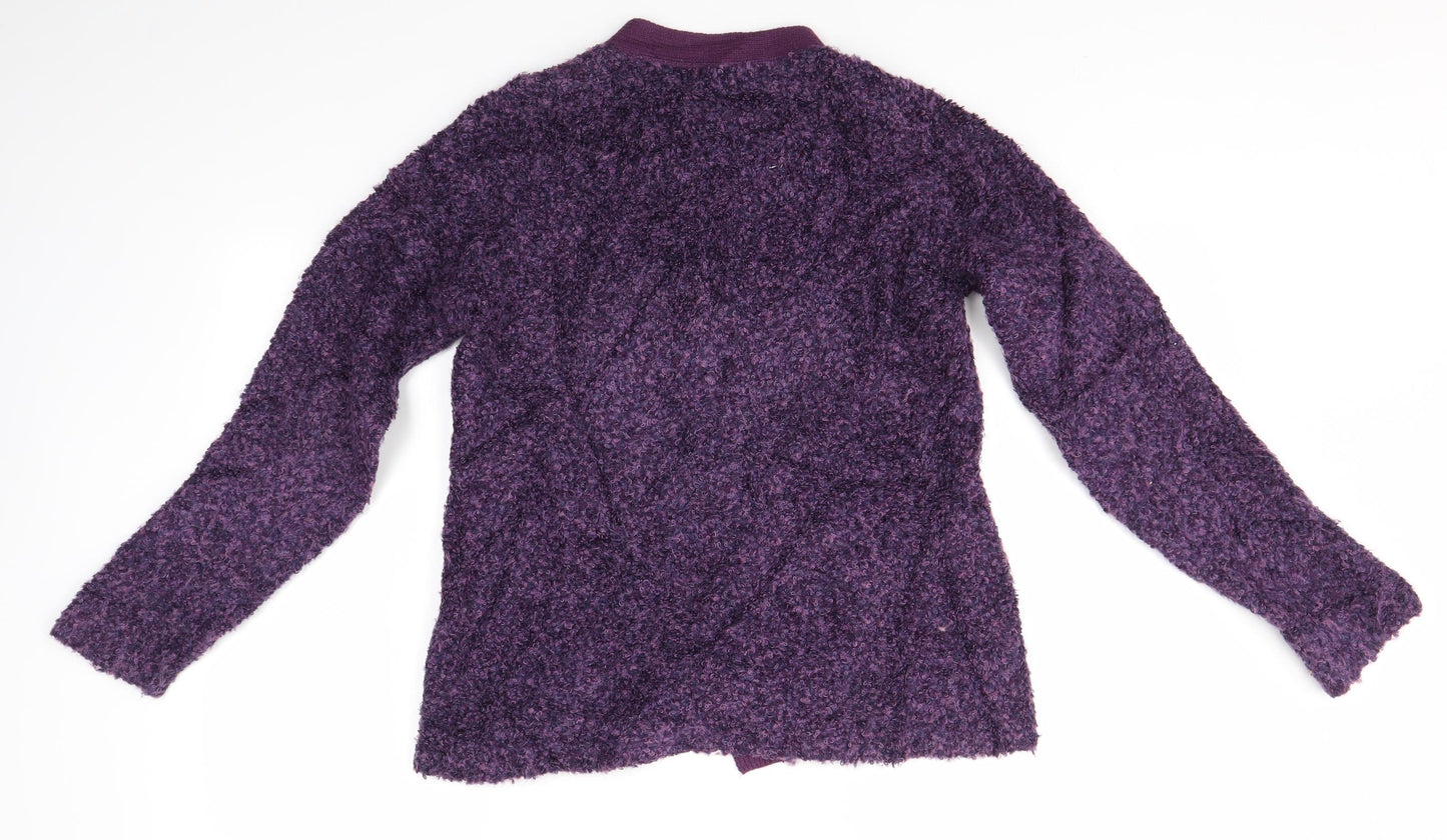 Honor Milburn Womens Purple   Cardigan Jumper Size S