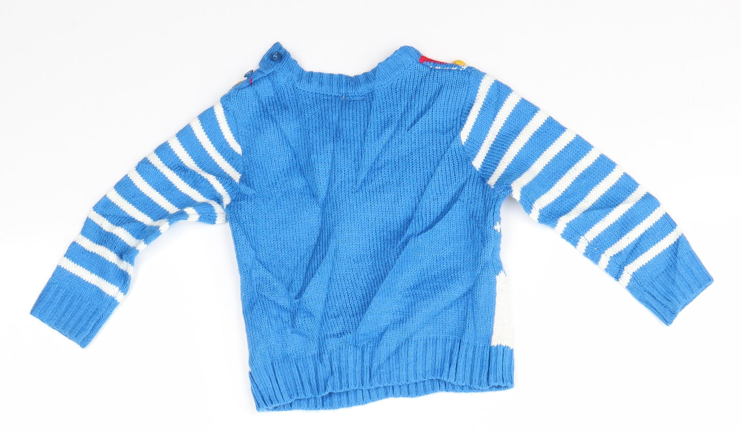 Mini Club Baby Multicoloured   Pullover Jumper Size 18-24 Months  - festive christmas