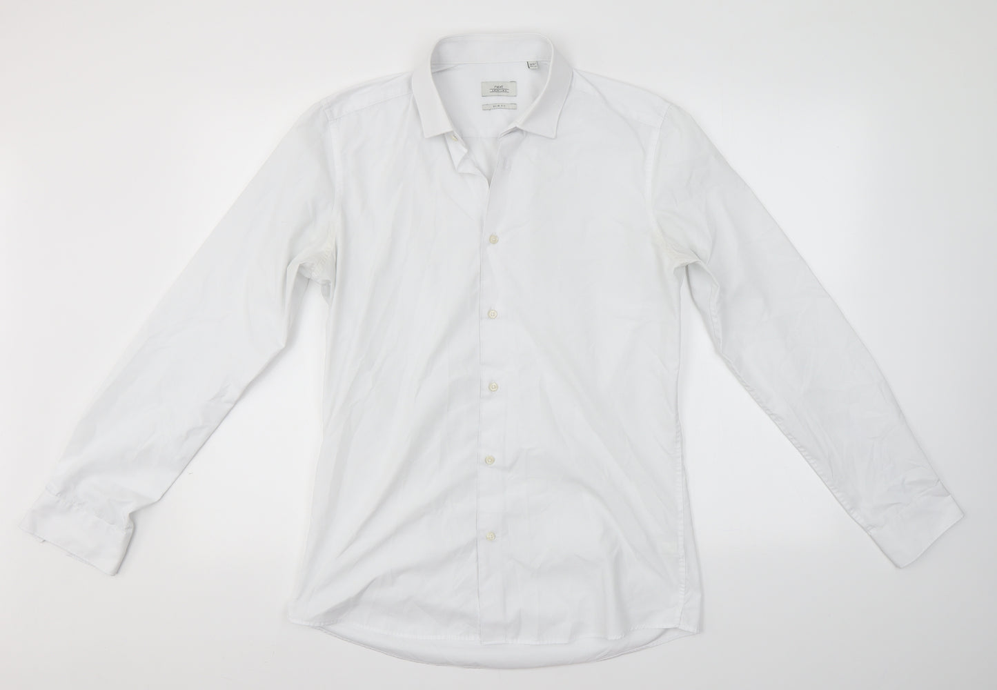 NEXT Mens White    Dress Shirt Size 15.5