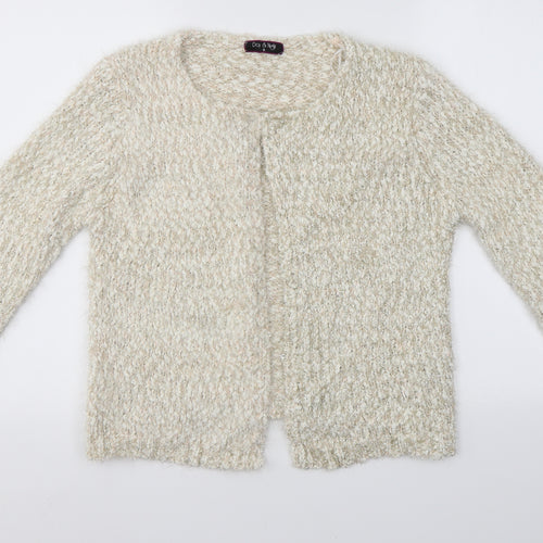 Day & Night Womens Ivory   Cardigan Jumper Size S
