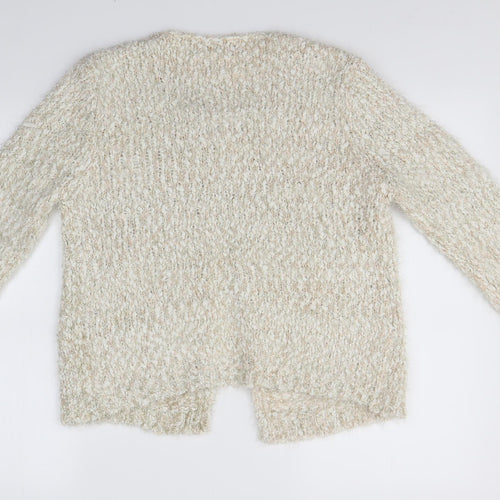 Day & Night Womens Ivory   Cardigan Jumper Size S