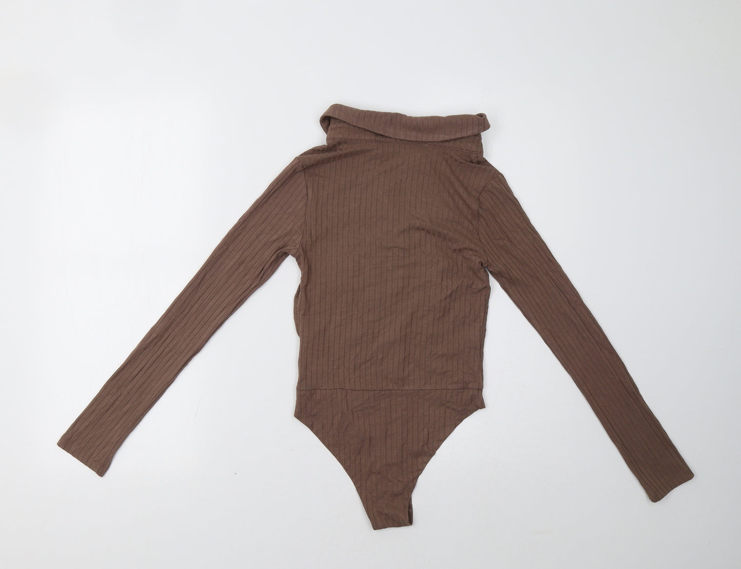 Select Womens Brown   Bodysuit One-Piece Size XS