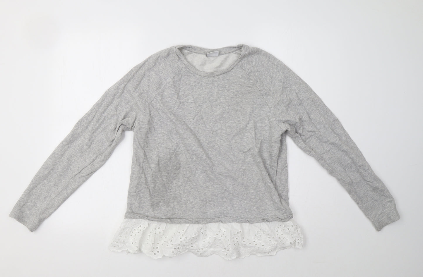 JDY Womens Grey   Pullover Sweatshirt Size S