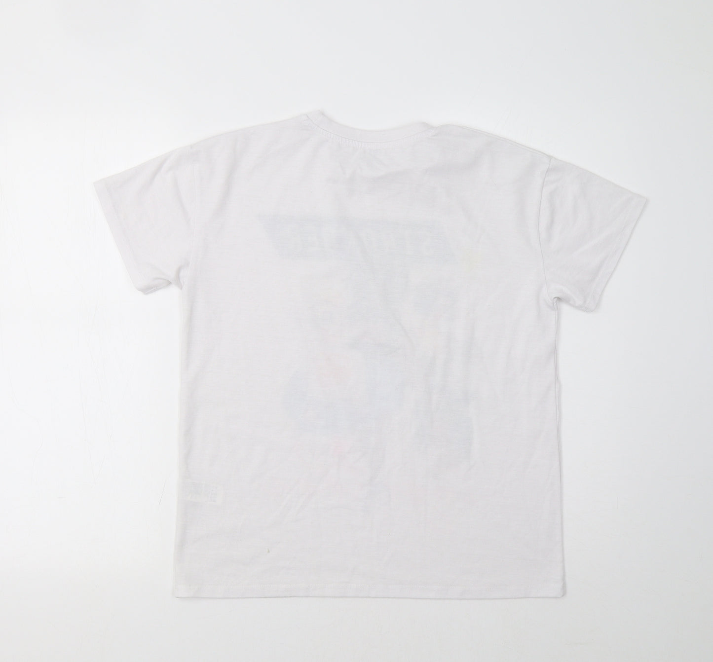 River Island Girls White   Basic T-Shirt Size 11-12 Years  - Stronger