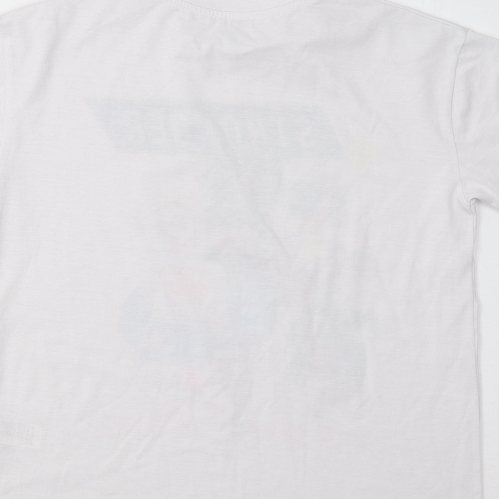 River Island Girls White   Basic T-Shirt Size 11-12 Years  - Stronger