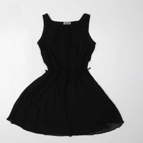 Red Chilli Womens Black   Fit & Flare  Size 10