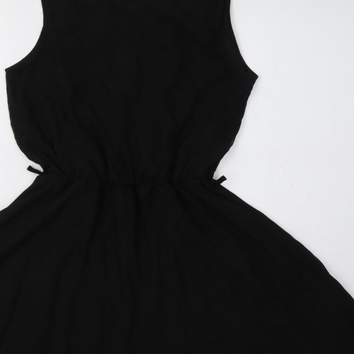 Red Chilli Womens Black   Fit & Flare  Size 10